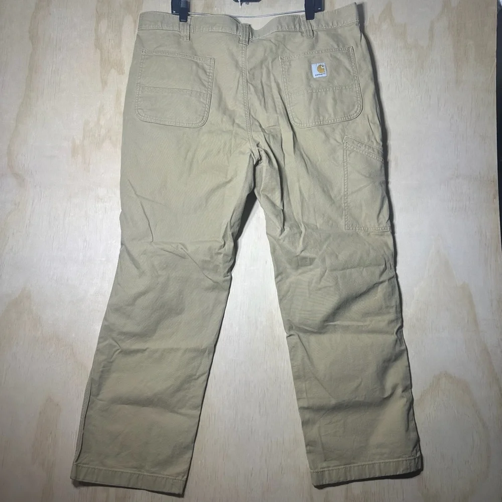Carhartt Relaxed Fit‎ Canvas Work Pants Khakis Men’s 42X30
